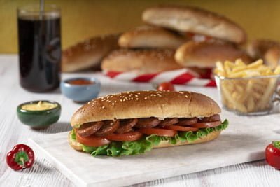 Panini sandviç ekmeği