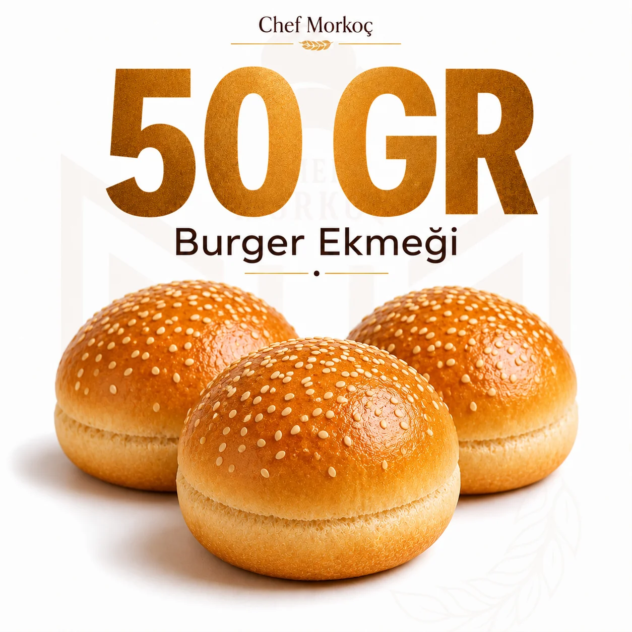50 GR burger ekmeği