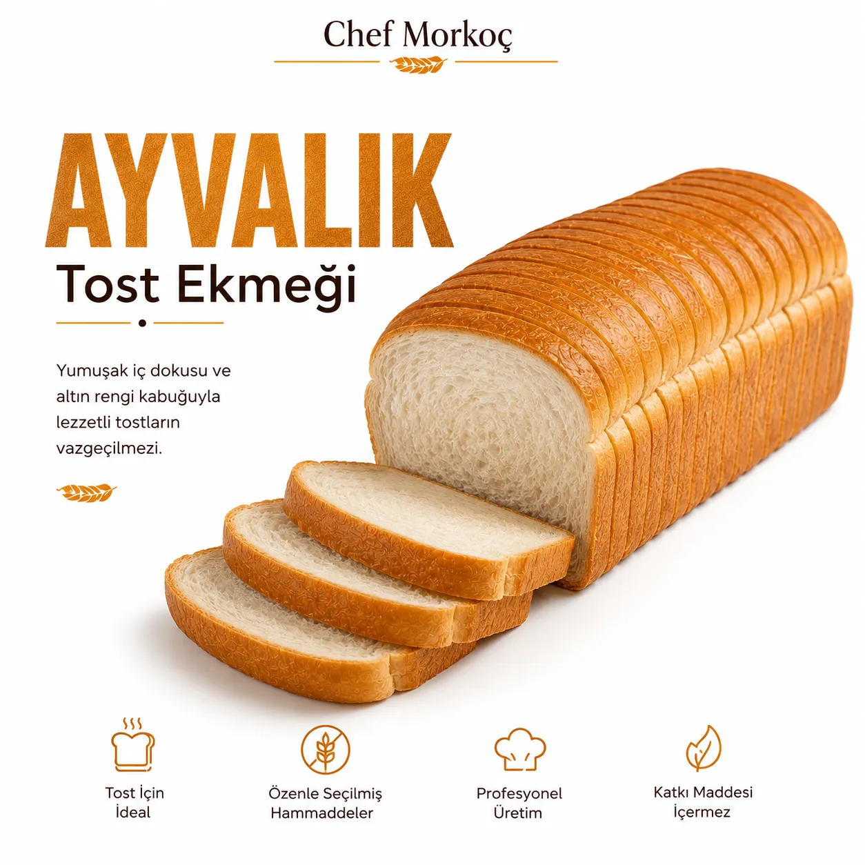 Ayvalık tost ekmeği
