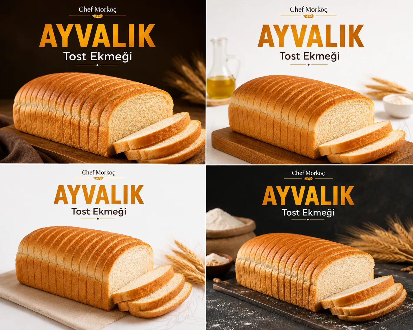 Ayvalık tost ekmeği