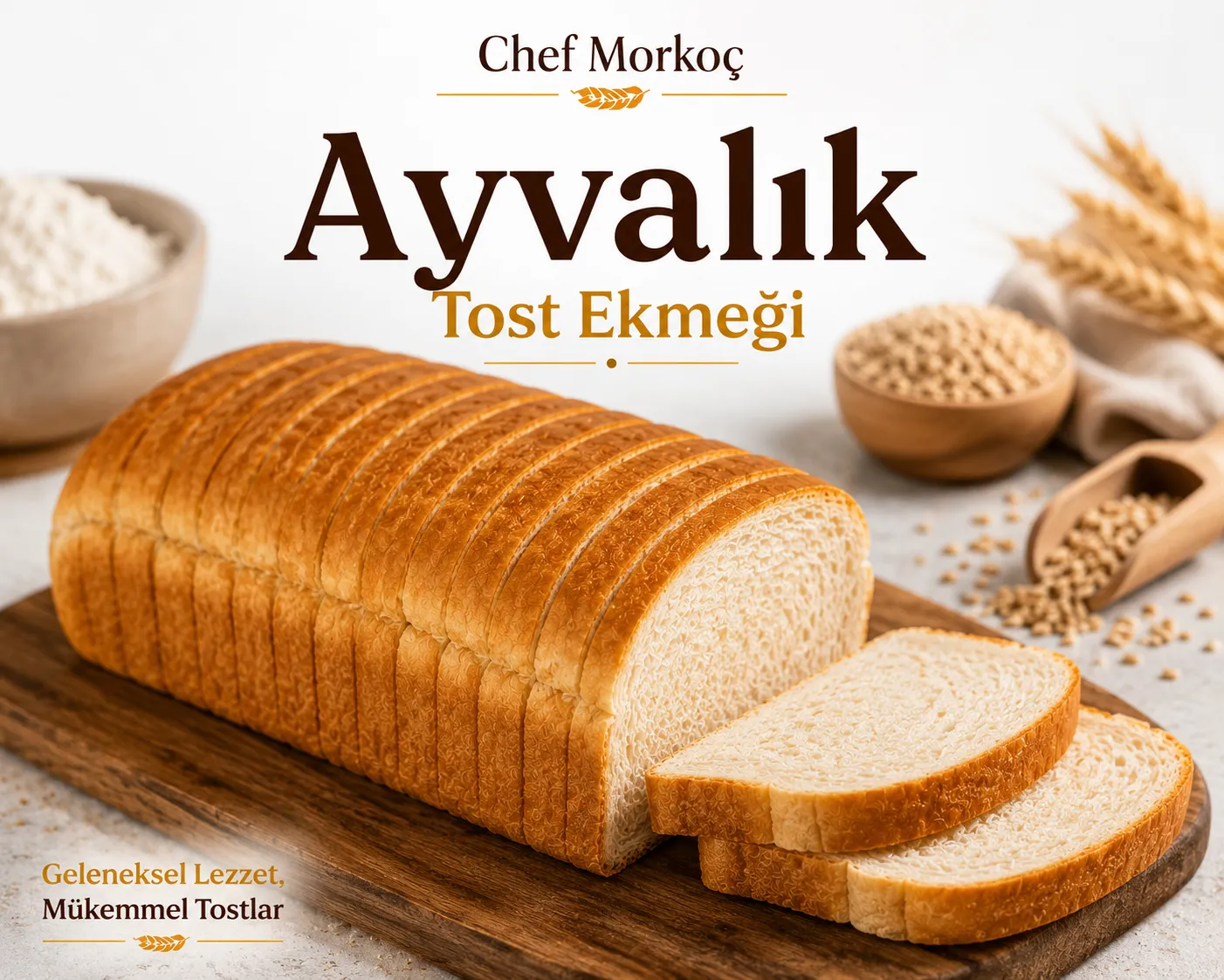 Ayvalık tost ekmeği