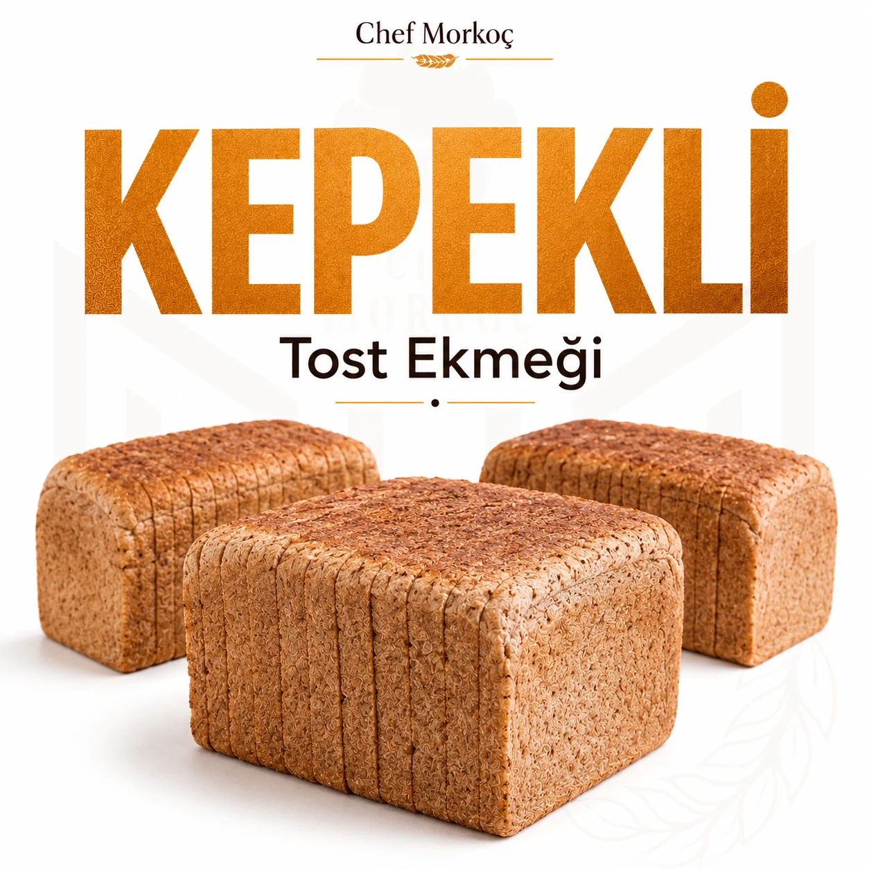 Kepekli tost ekmeği